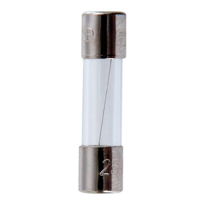 Jandorf Fast Acting Glass Fuse 5 amps 125 volts 5 mm Dia. x 20 mm L 2 pk For Max protection