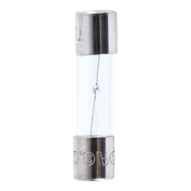 Jandorf Fast Acting Glass Fuse 5 amps 250 volts 5 mm Dia. x 20 mm L 2 pk For Max protection