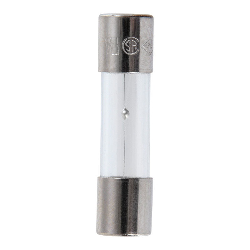 Jandorf Time Delay Glass Fuse 2 amps 250 volts 5 mm Dia. x 20 mm L 2 pk For Medium Time Delay