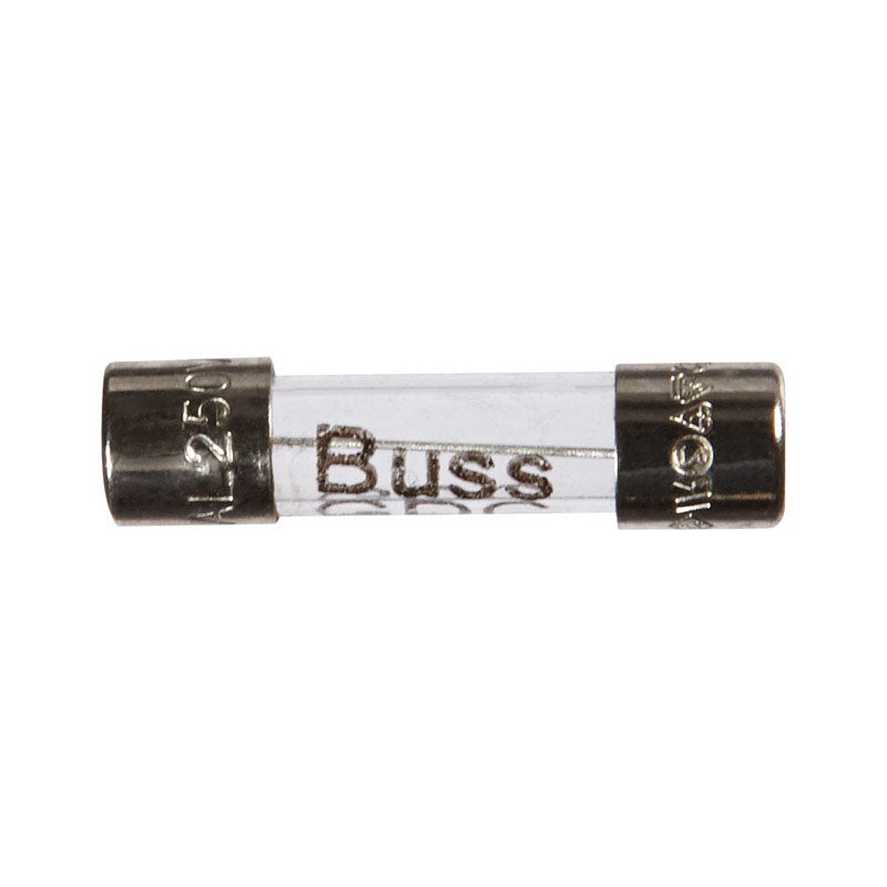 Jandorf Time Delay Glass Fuse 3.15 amps 250 volts 5 mm Dia. x 20 mm L 2 pk For Overload absorption