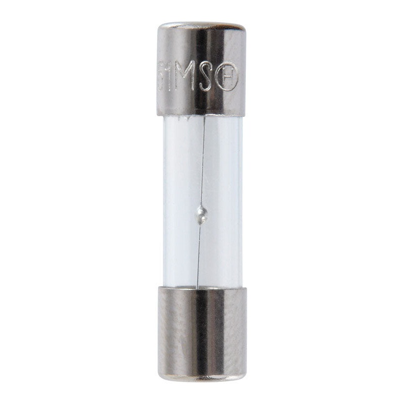 Jandorf Time Delay Glass Fuse 3 amps 250 volts 5 mm Dia. x 20 mm L 2 pk For Medium Time Delay
