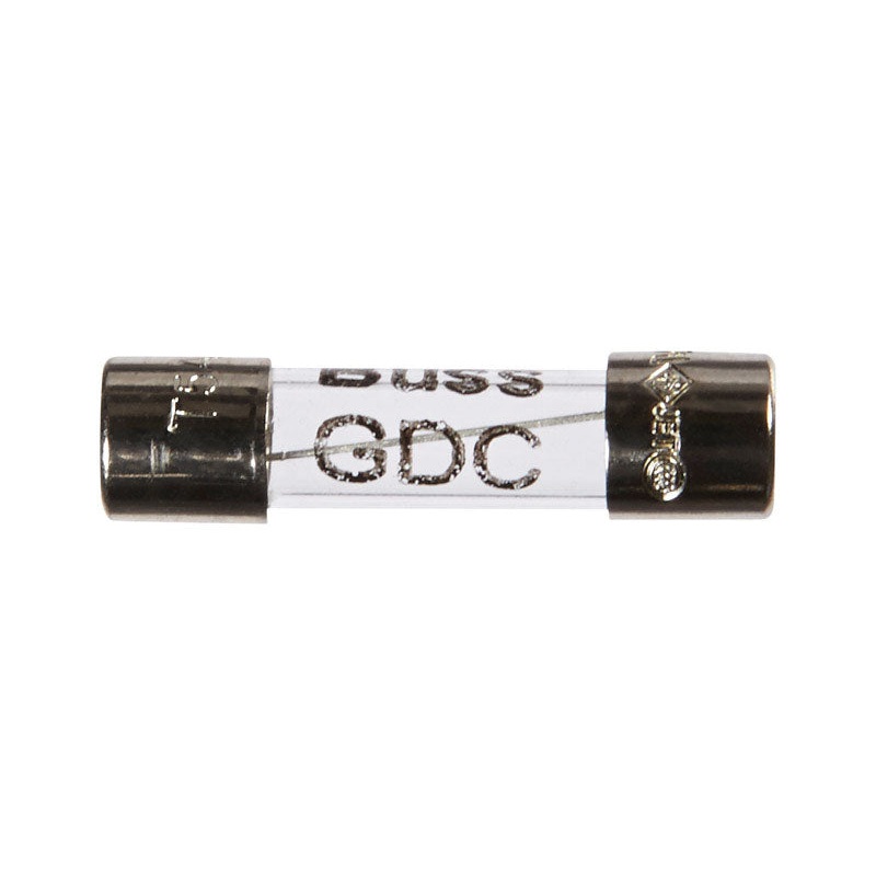 Jandorf Time Delay Glass Fuse 5 amps 250 volts 5 mm Dia. x 20 mm L 2 pk For Overload absorption