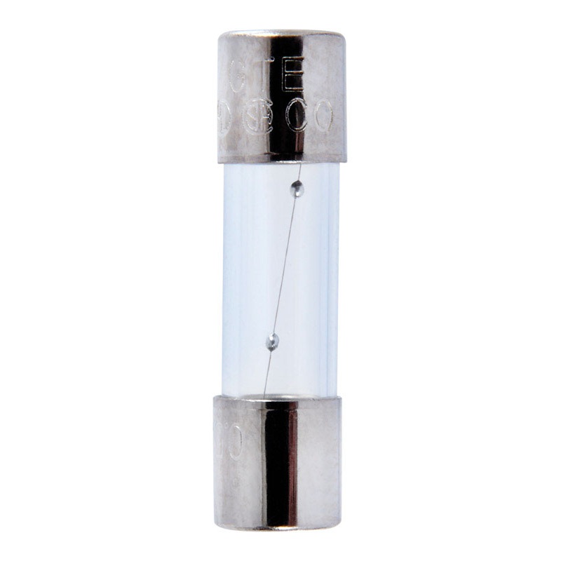 Jandorf Time Delay Glass Fuse 500 milliampere 250 volts 5 mm Dia. x 20 mm L 2 pk For Overload abso