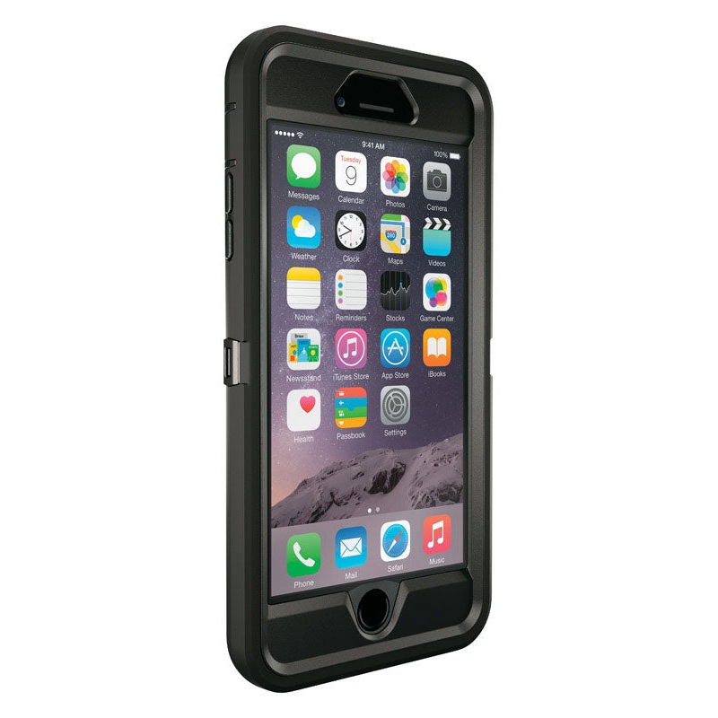 Otter Box Apple Black Defender iPhone 6/6S Cell Phone Case