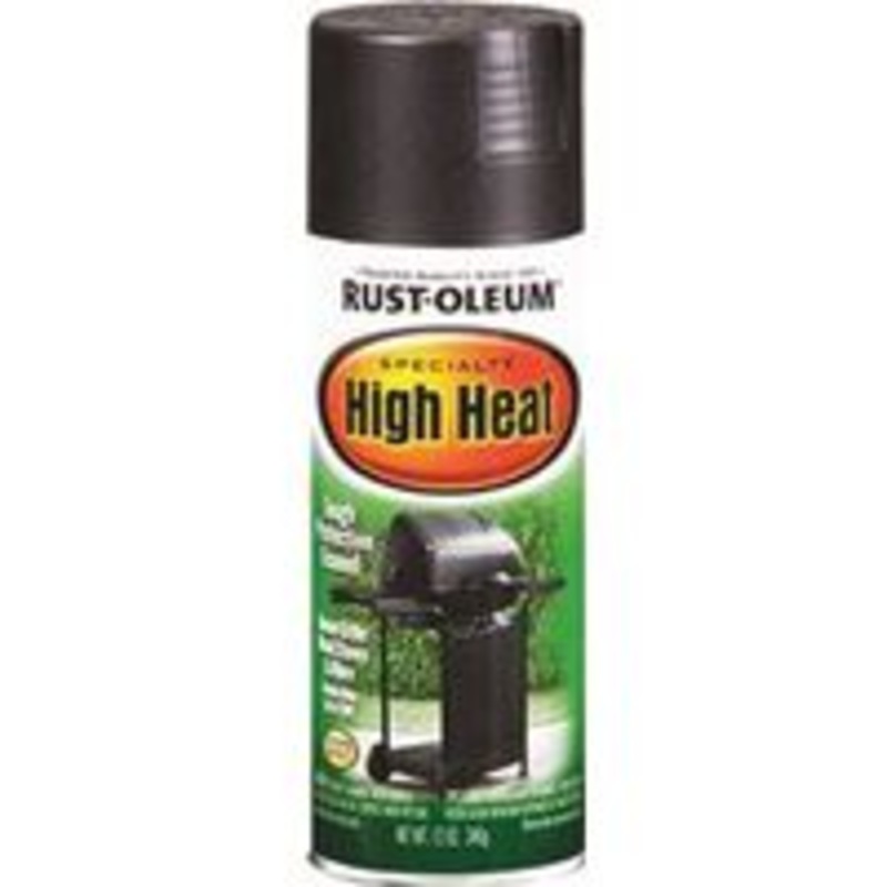 12 oz Black Heat BBQ Spray Paint