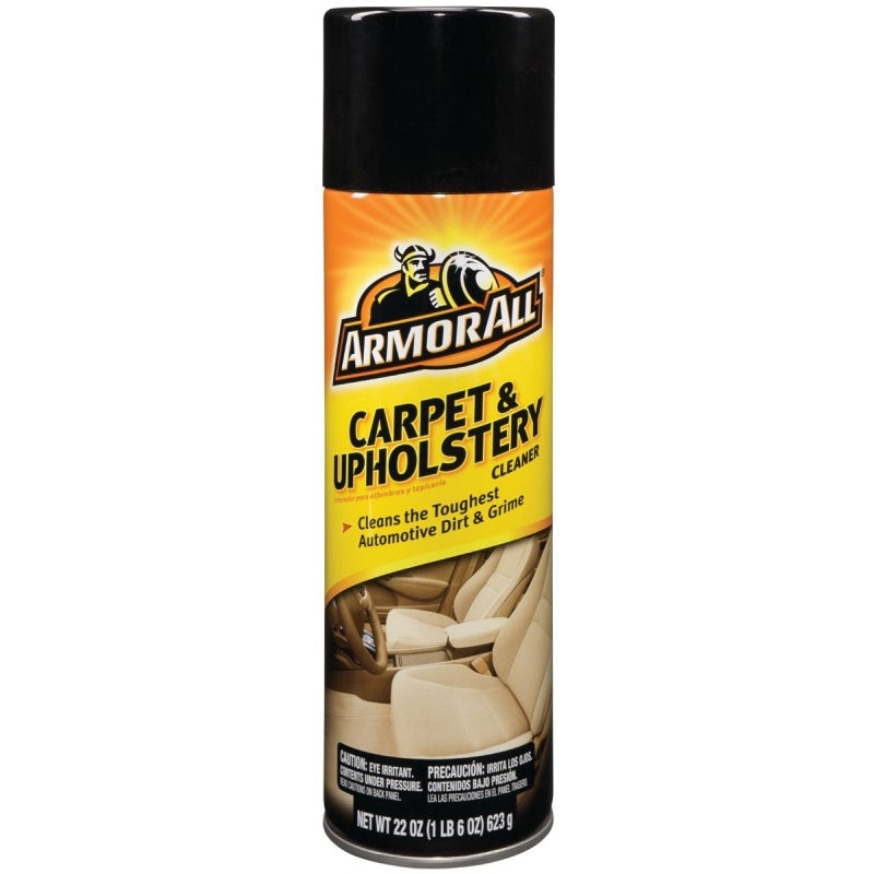 Armor All 78091 Carpet and Upholstery Cleaner, 22 oz, Aerosol Can, Liquid