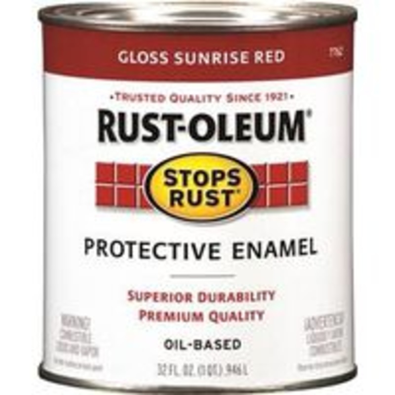 Paint Rust Observed Sunrise Red