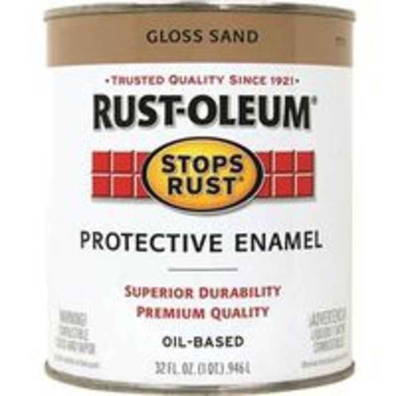 Paint Rust Oil-Based Interior and Exterior Brush-On Paint