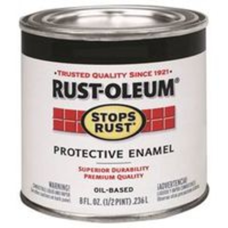 Rust-Oleum Flat Black Paint – 1 Quart