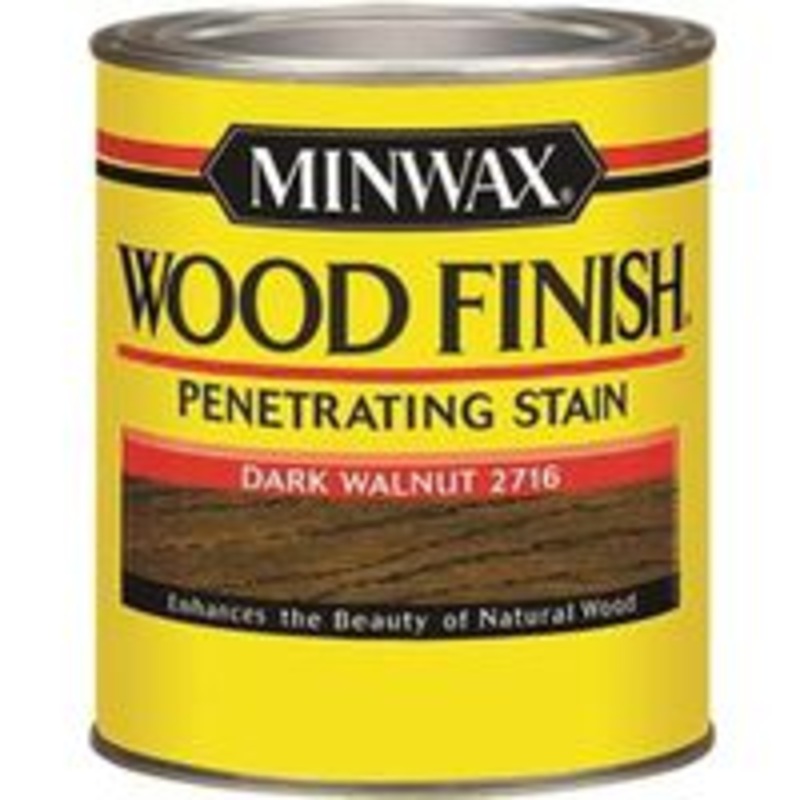 1/2 Pt Dark Walnut Interior Stain & Finish