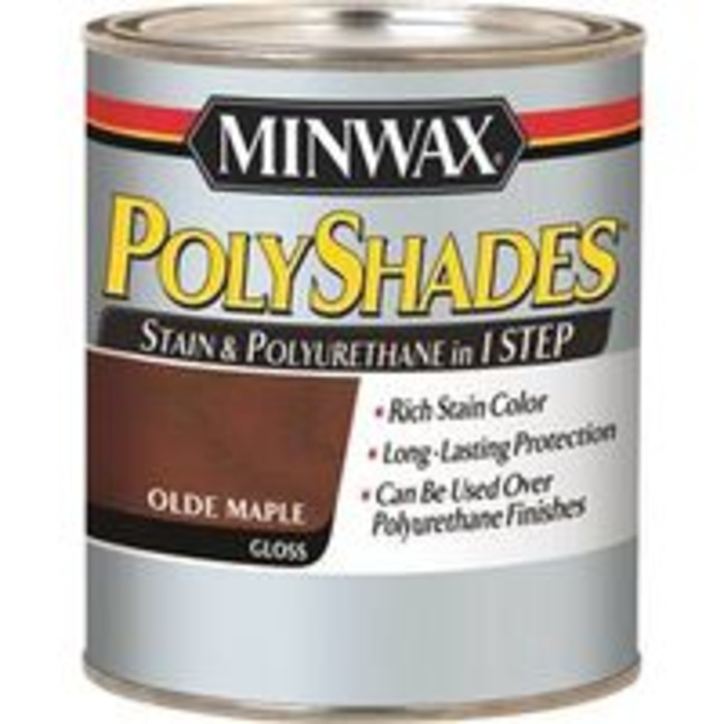 1/2 Pt Olde Maple Polyshade Stain & Finish