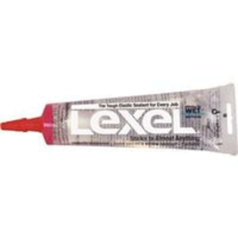 5 oz Clear Lexel Caulk Tube for Paint