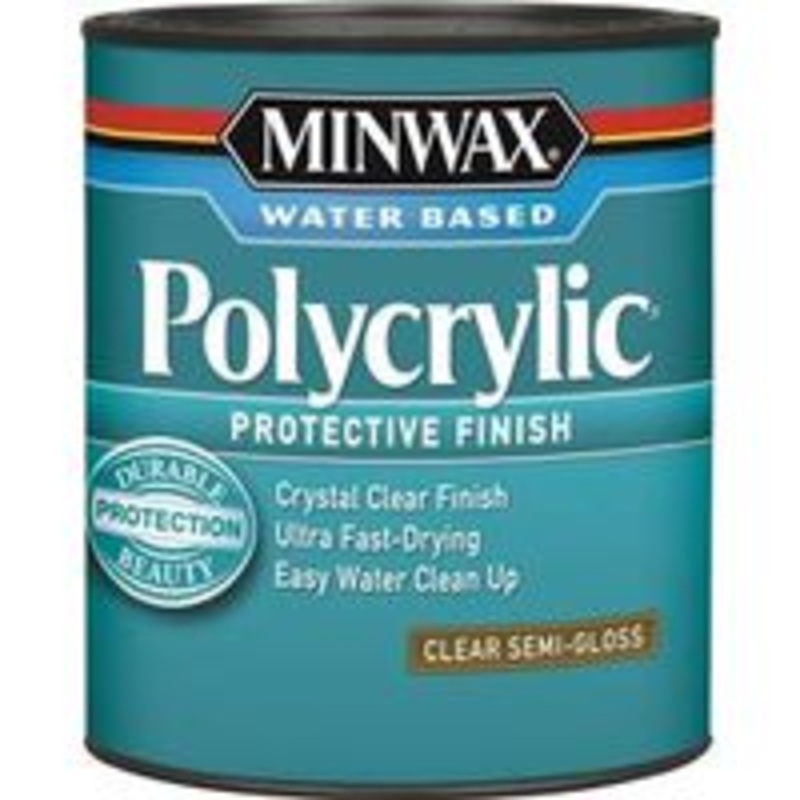 Finish Plycrylic Water-Based Satin Glaze, 1 Quart