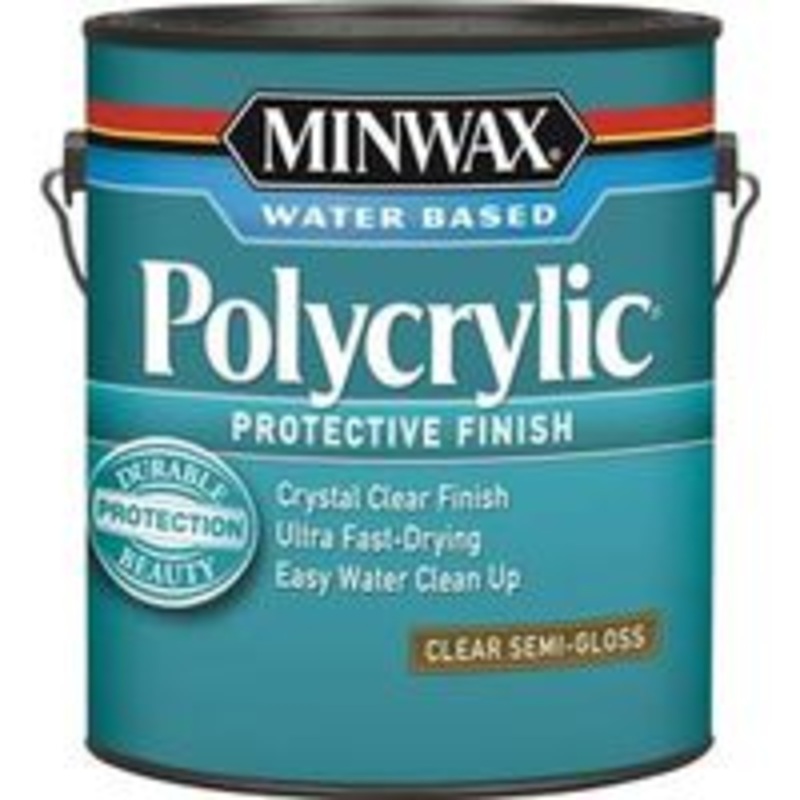 Finish Polycrylic Water-Based Interior Stain & Finish