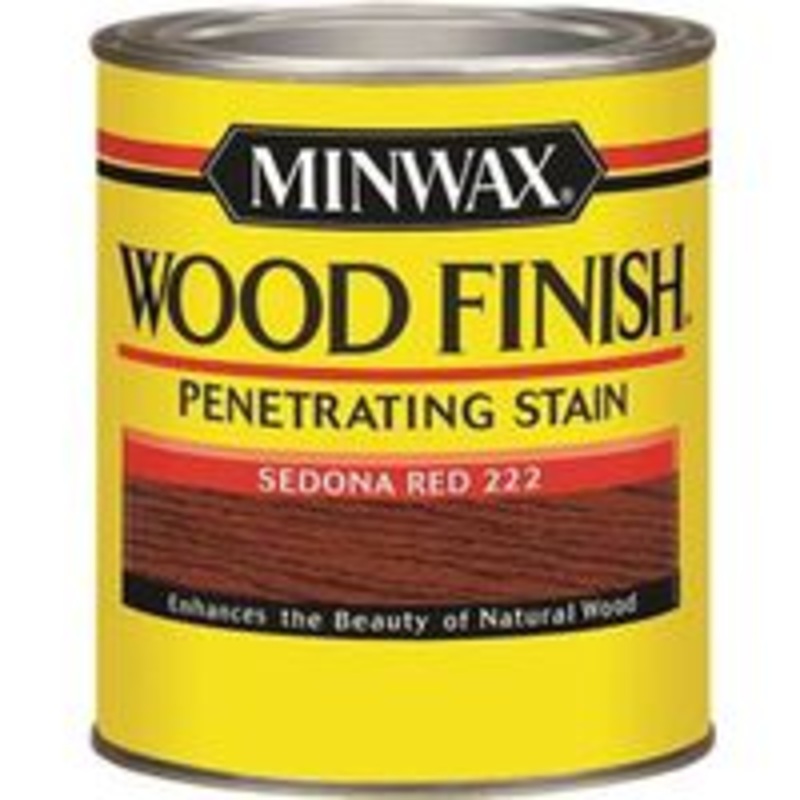 Finish Wood Interior Stain & Finish – Sedona Red