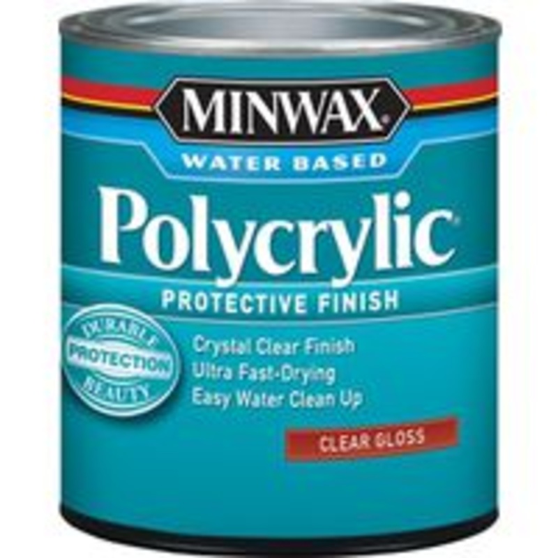 Polycrylic Clear Gloss Finish