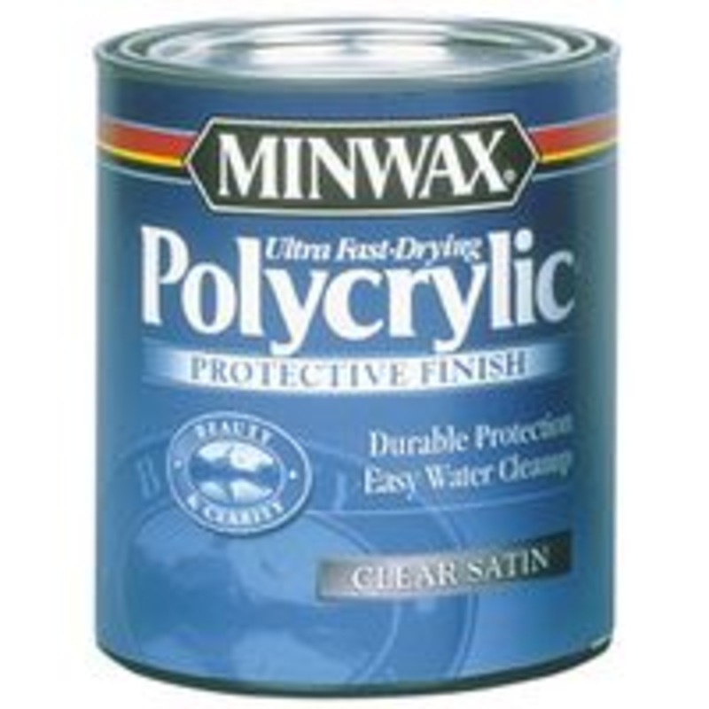 Polycrylic Satin Finish – Quart