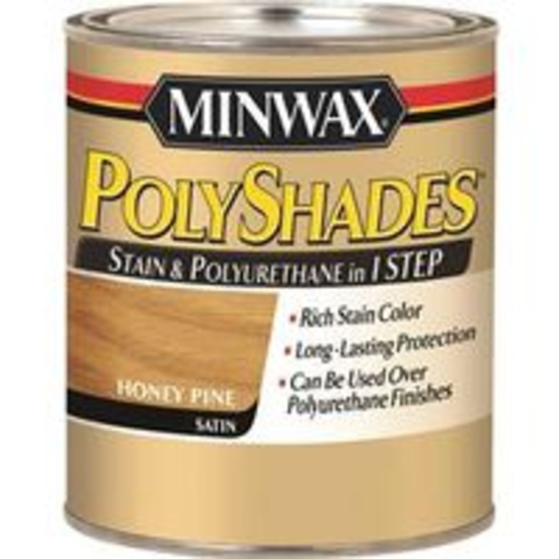 Stain Finish Wood Satin Honey Pint