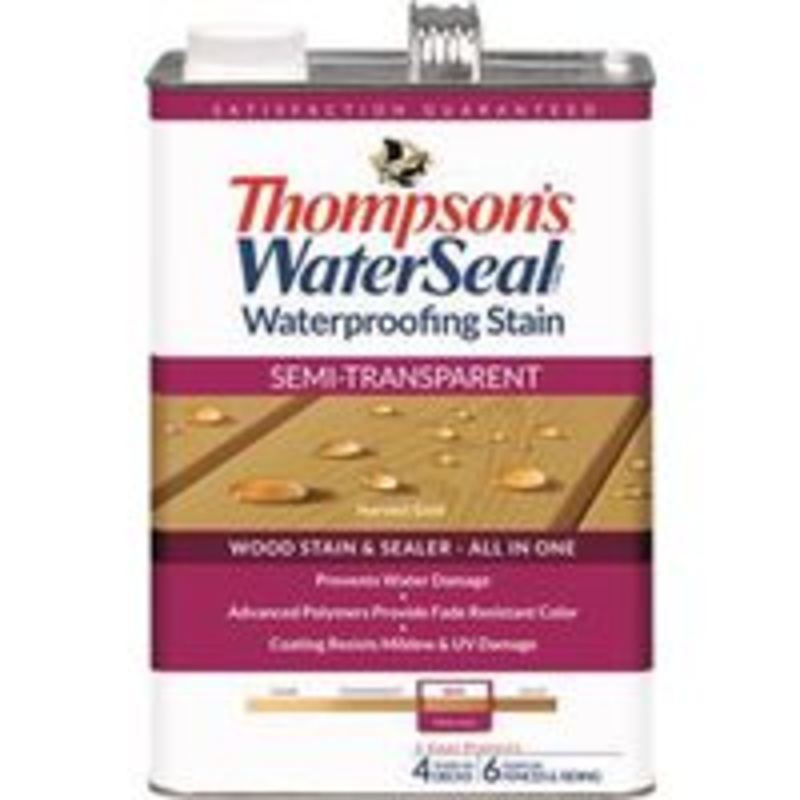 Stain Waterproofer Semi-Transparent Gold