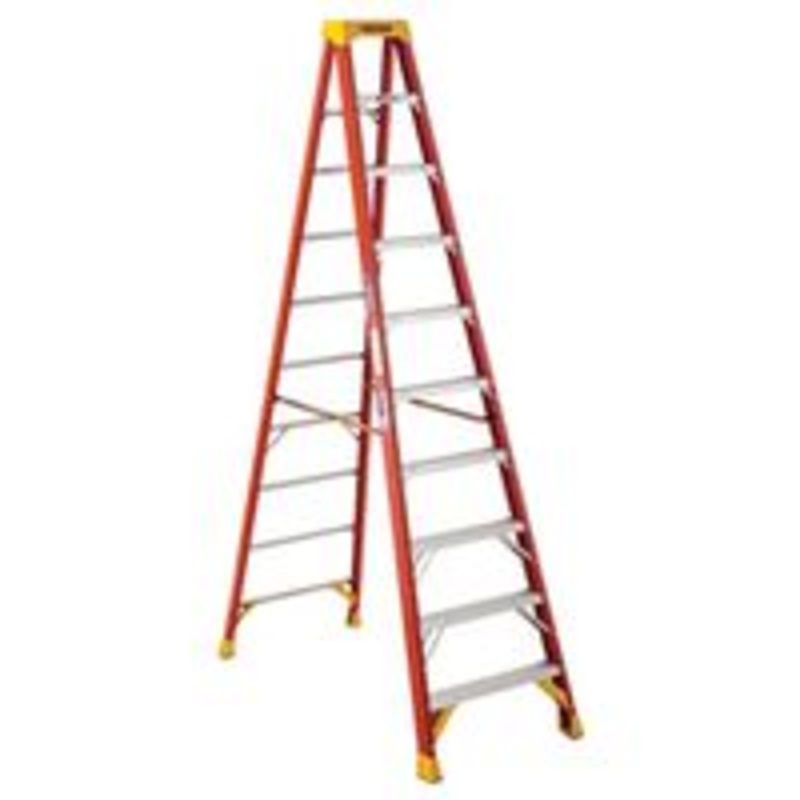 10′ FBG 1A Stepladder (37 lbs)