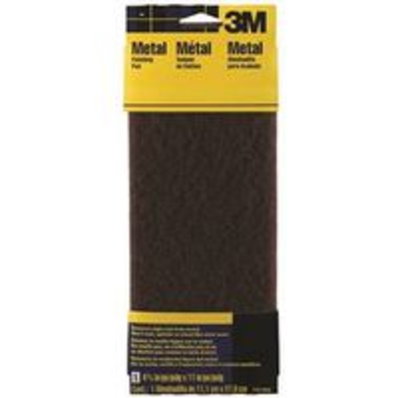 4-1/2 x 11 Metal Finish Pad