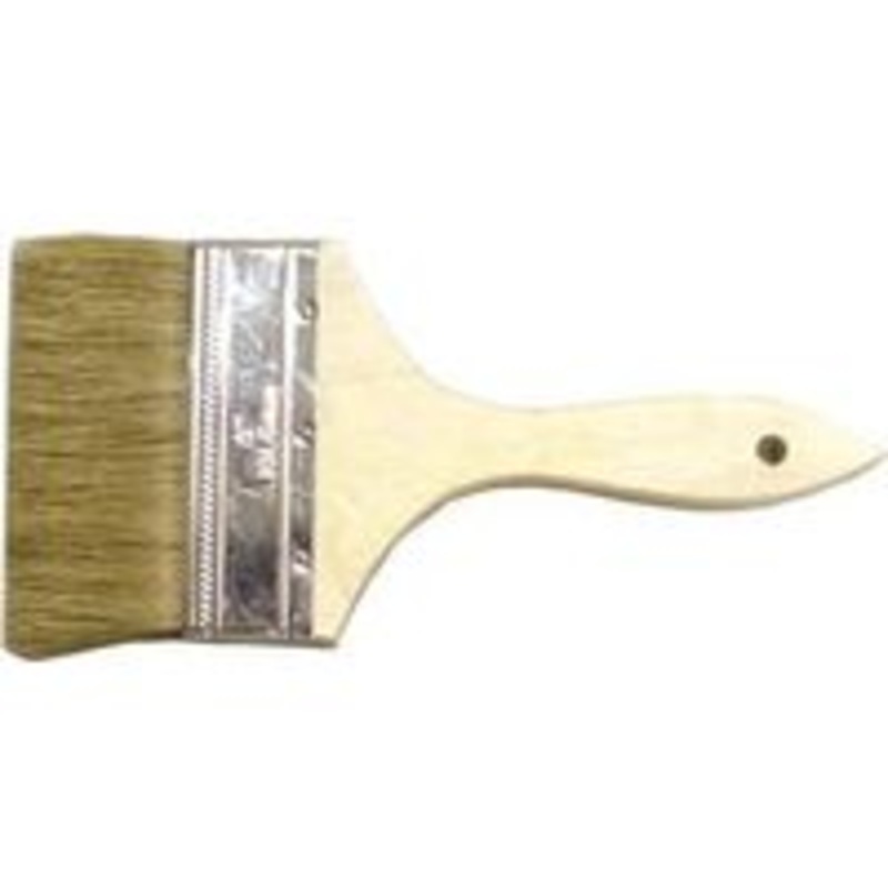 4 White Double Chip Brush