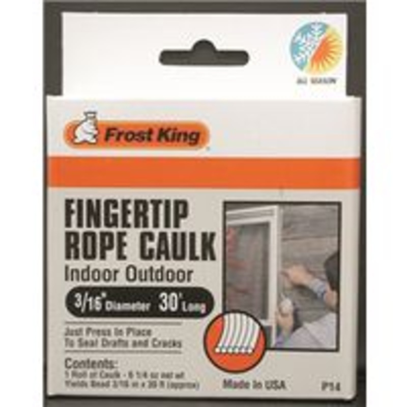 45′ Gray Caulking Cord for Paint
