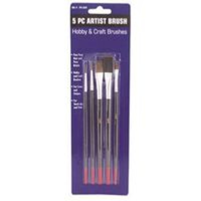 5-Piece Artist Brush Set