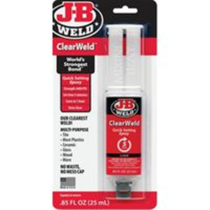 J-B ClearWeld Syringe, 25 ml