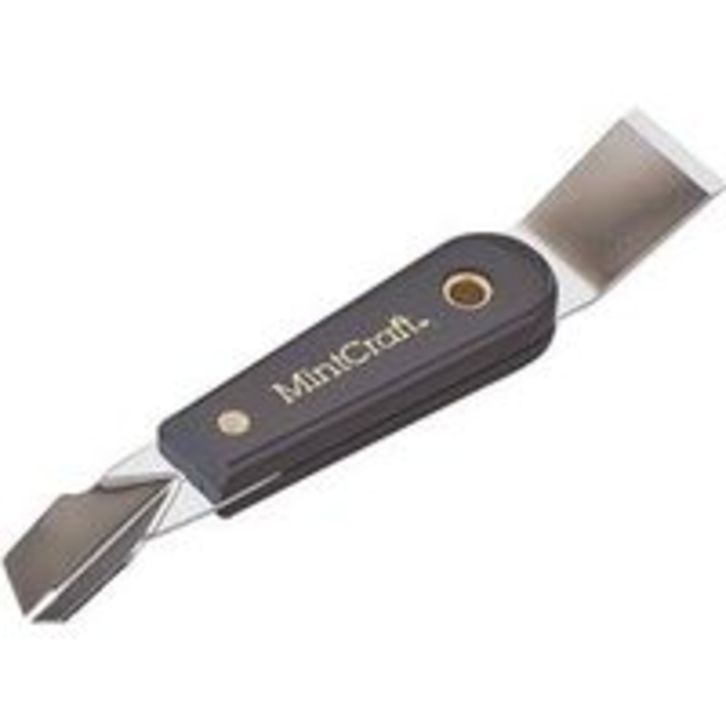 Tool Glazing 2-in-1 Steel Scraper and Knife