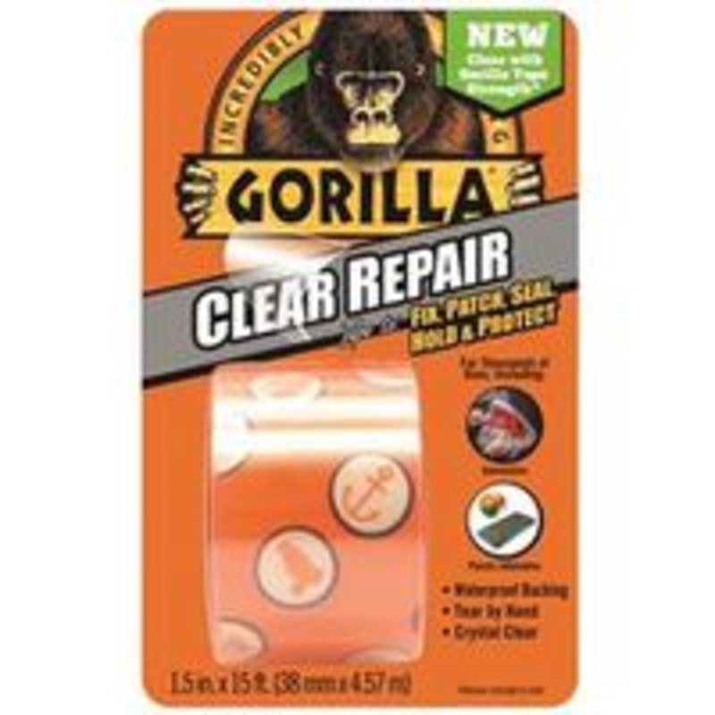 1.5 x 5 YD Clear Gorilla Tape