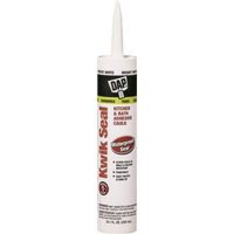 10.1 oz White Tub and Tile Caulk for Paint