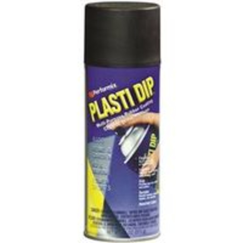 11 oz Black Plastic Dip