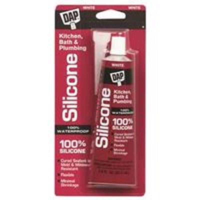 2.8 oz White Kitchen & Bath Sealant for Paint