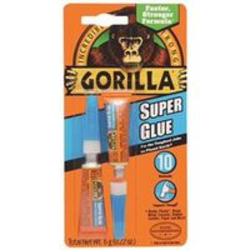 2-Pack Gorilla Super Glue, 3g