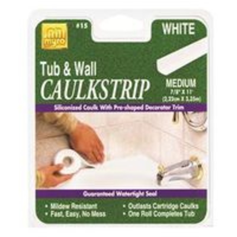 7/8 x 11′ White Caulk Strip for Paint