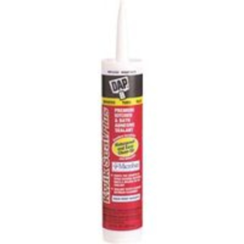 9.8 oz White Kitchen & Bath Sealant for Paint