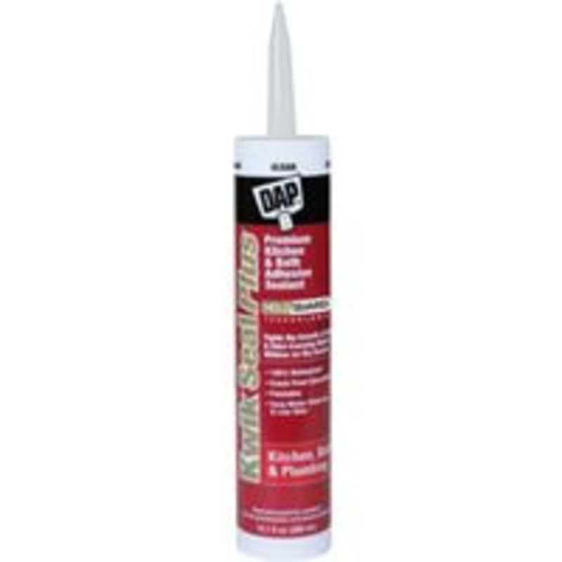 Caulk Adhesive Kitchen and Bath Clear 10 oz