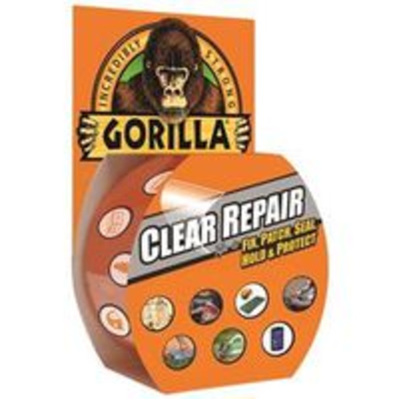 Clear Gorilla Tape, 27 ft