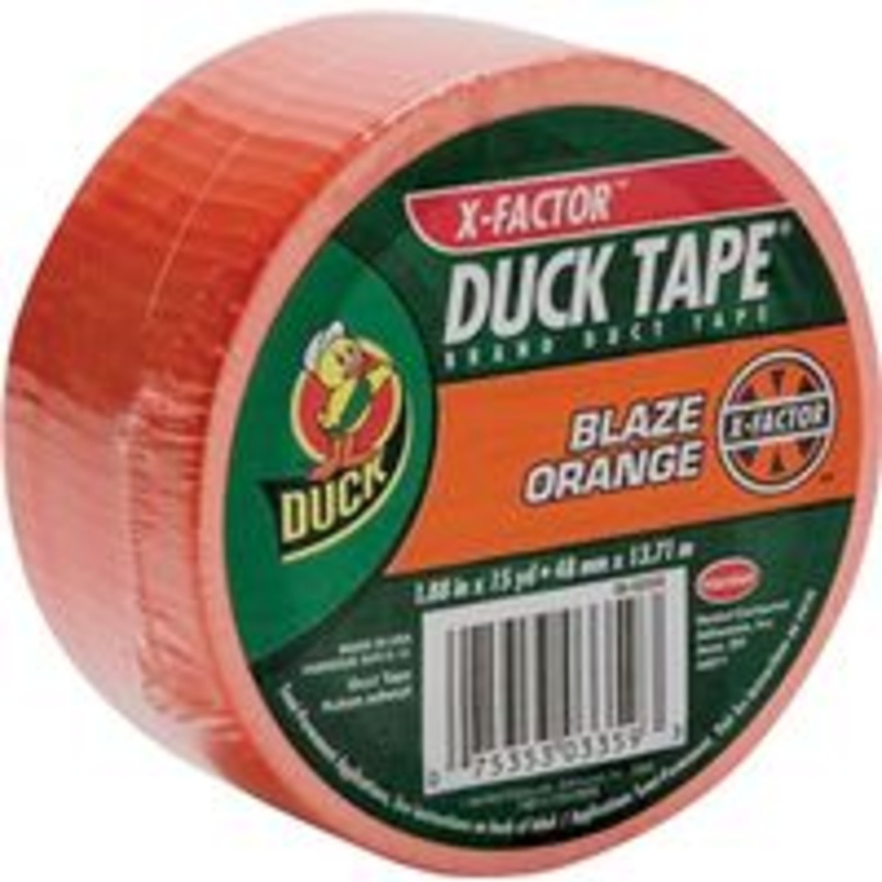 Orange Duct Tape, 1.88 in x 1 yd