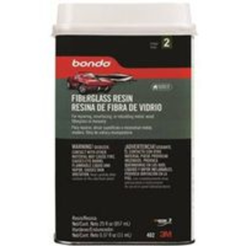 Resin Fiberglass All Purpose Patching and Repair Product for Paint