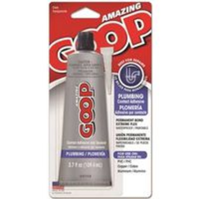 3.7 oz Plumbing Goop Adhesive for Paint