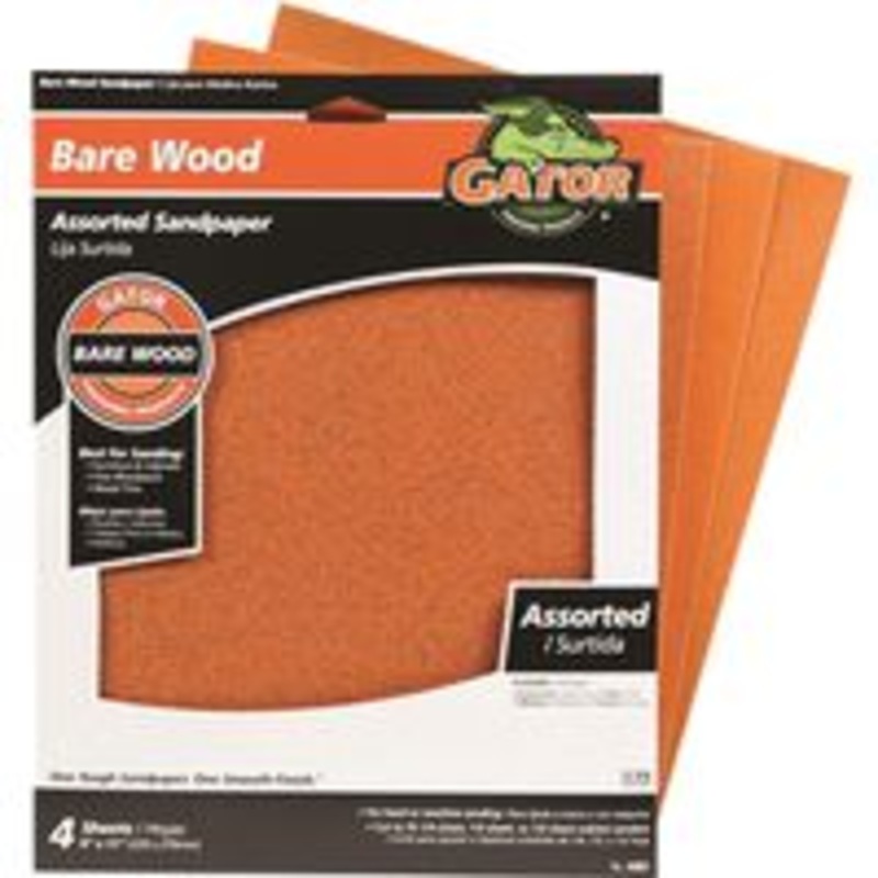 4-Pack GNT Assorted Sandpaper