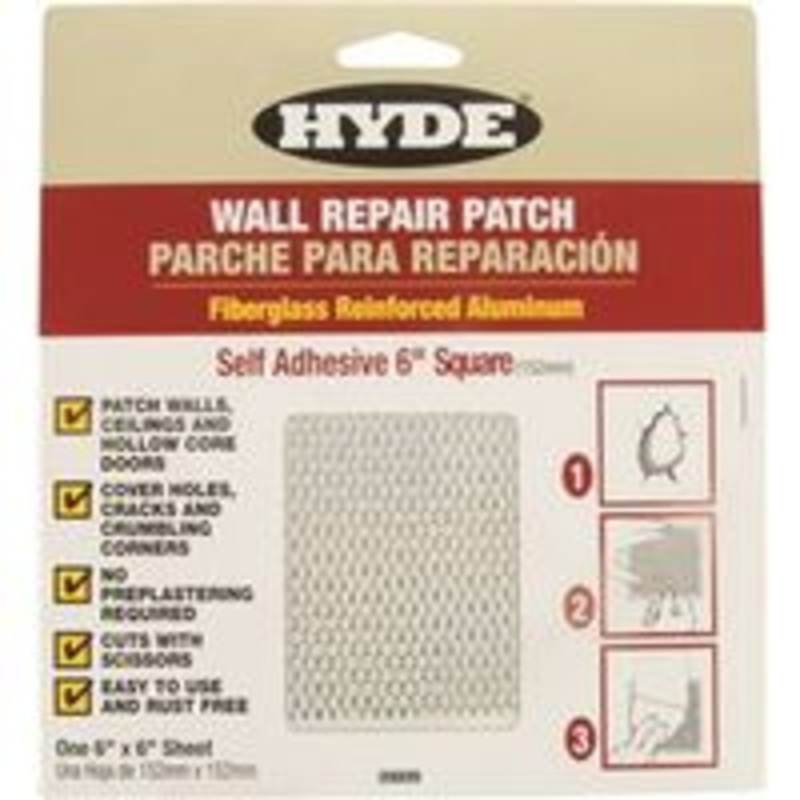 6 x 6 Aluminum Drywall Patch