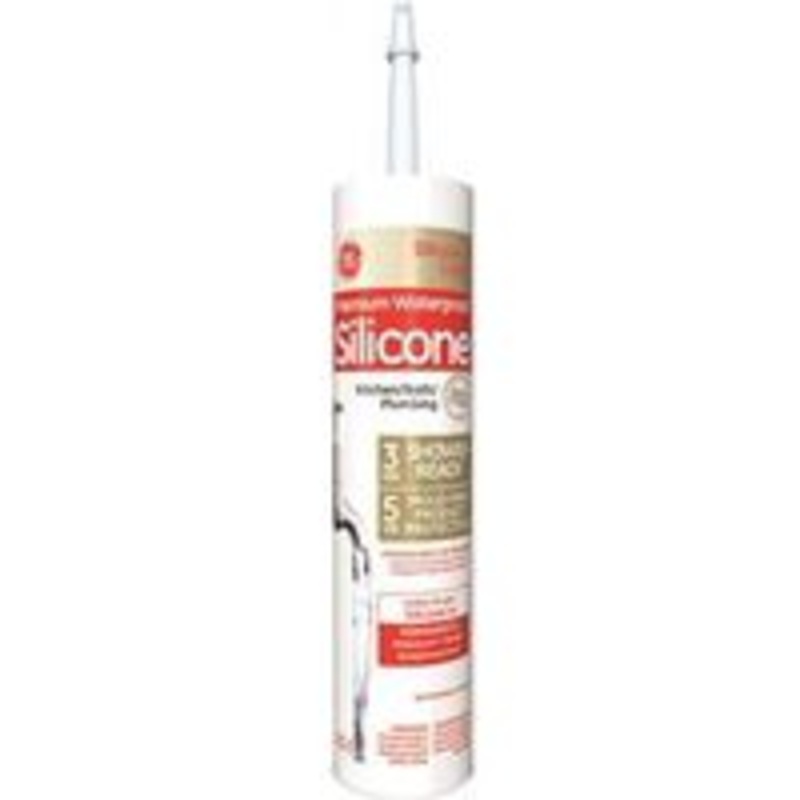 9.8 oz Clear Kitchen & Bath Sealant