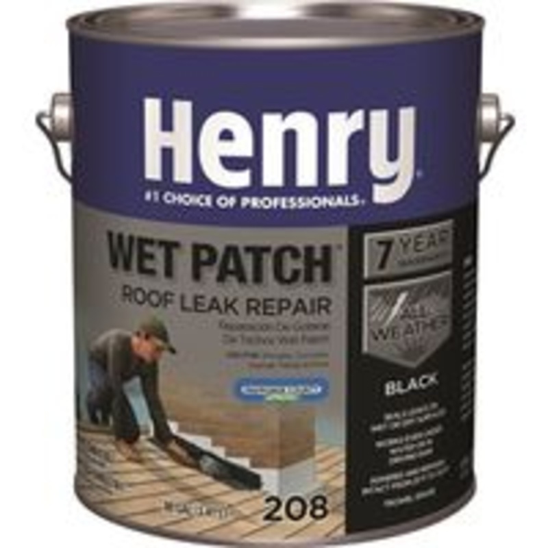 Cement Roof Wet Black 0.9 Quart Paint