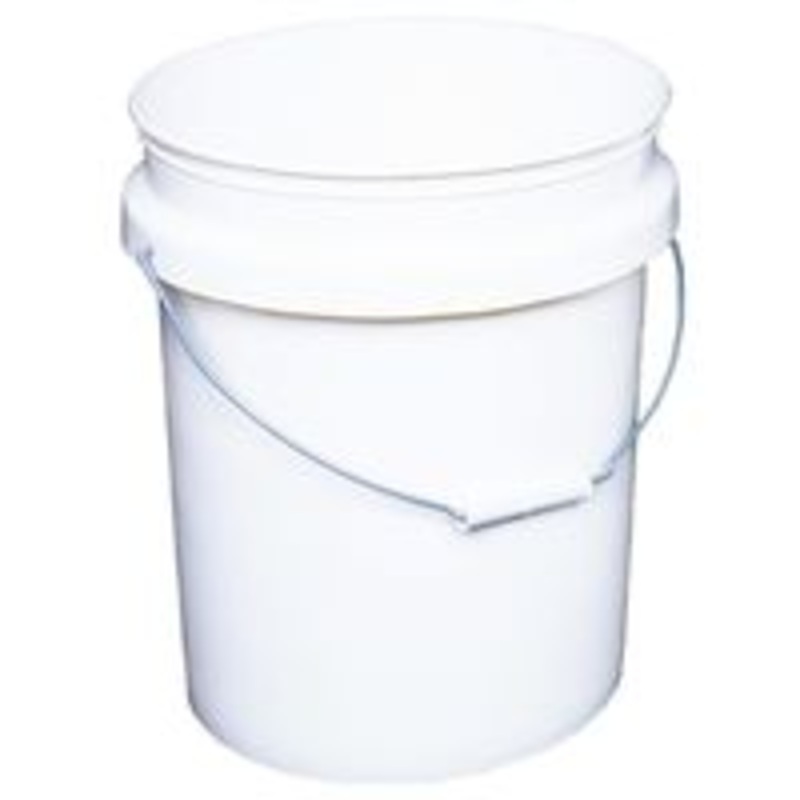 Pail with Metal Handle, 0.70 Mil