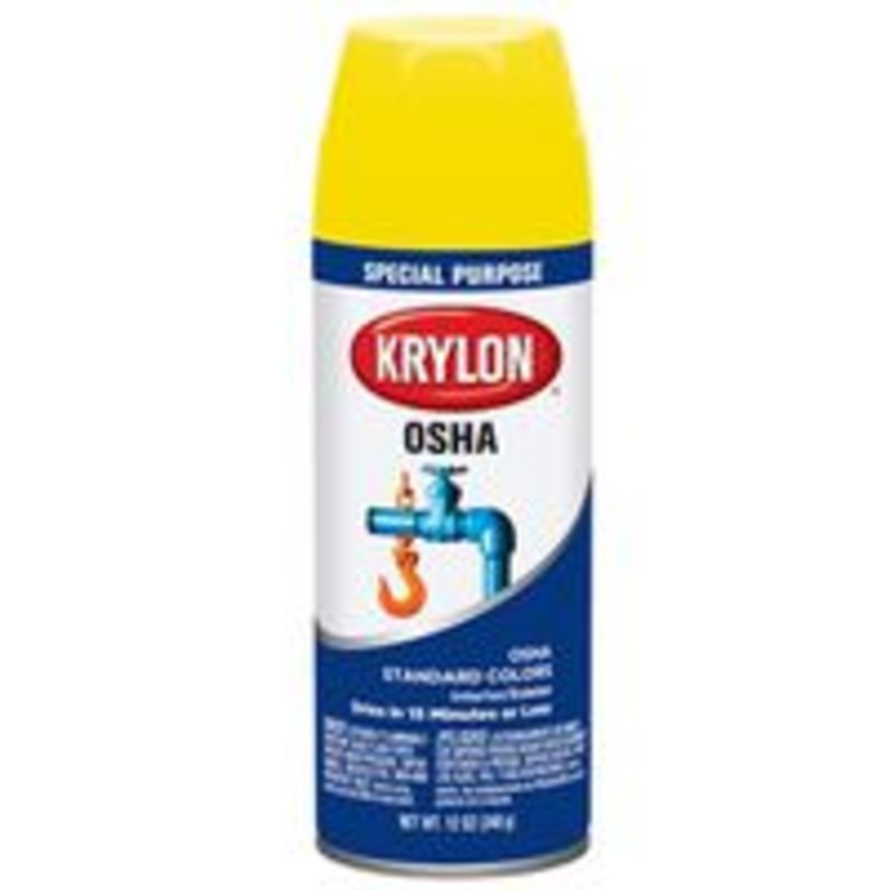 Paint Spray OSHA Safety Yellow
