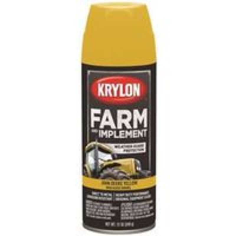 Tractor Yellow Spray Paint