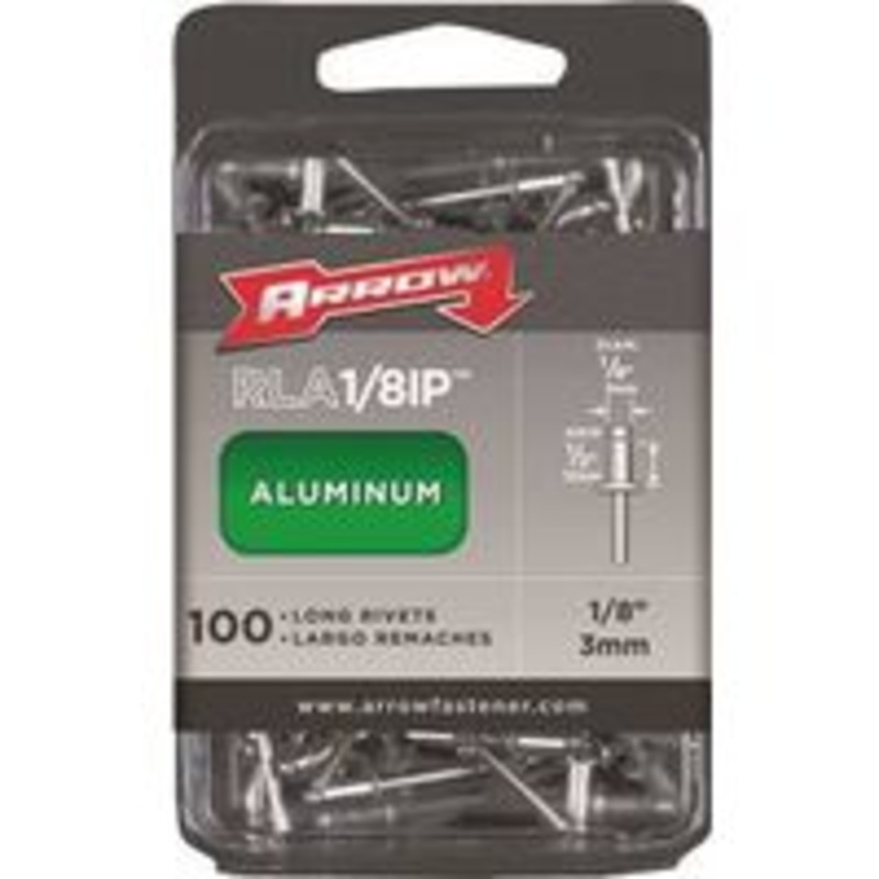 100 Pack Aluminum Rivets